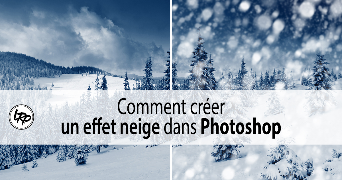 ajouter de la neige sur une photo 